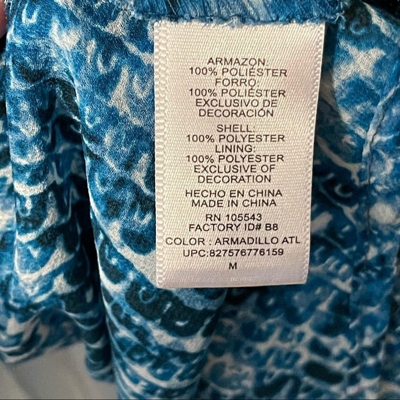 Derek Lam for design nation sleeveless geometric maxi dress fully lined size M - Picture 10 of 11